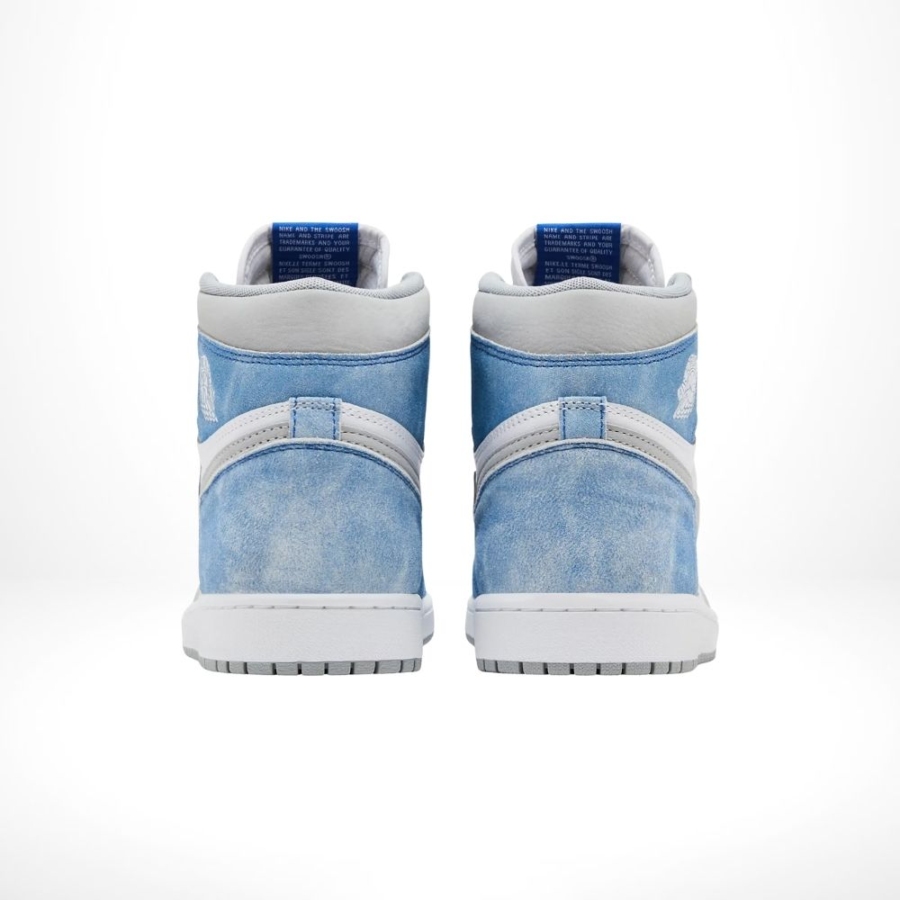 Rear view of the Air Jordan 1