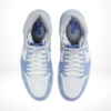 Top-down view of the Air Jordan 1