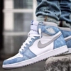 On-foot of the Air Jordan 1