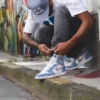 On-foot of the Air Jordan 1