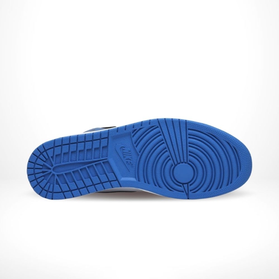 Bottom view of the Air Jordan 1