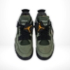 Top-down view of the Air Jordan 4