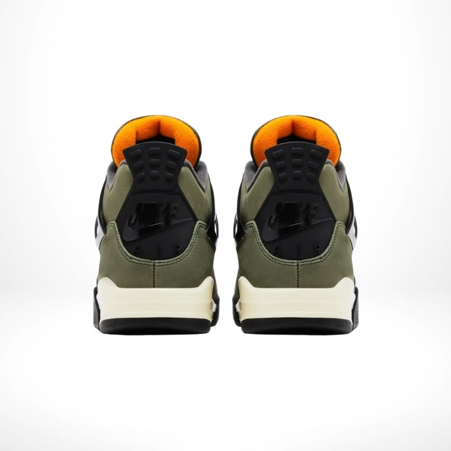 Rear view of the Air Jordan 4