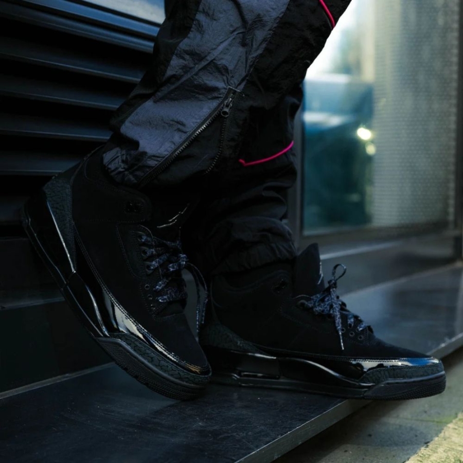 On-foot of the Air Jordan 3