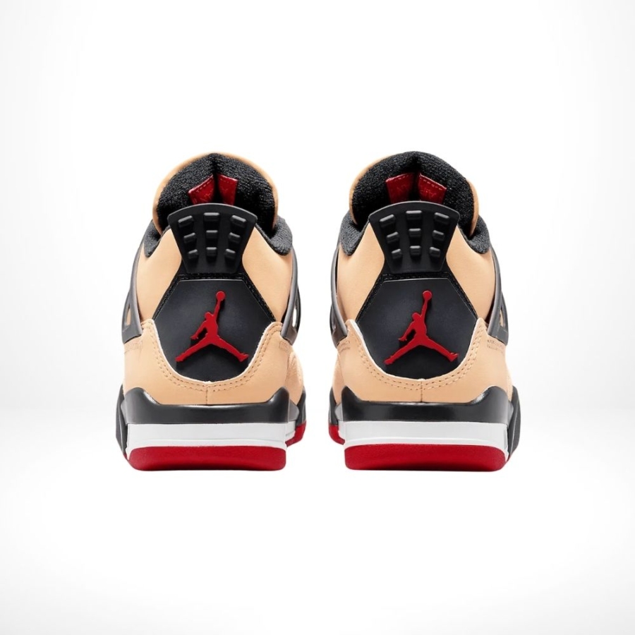 Rear view of the Air Jordan 4