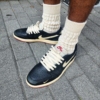 On-foot of the Air Jordan 1