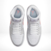 Top-down view of the Air Jordan 1
