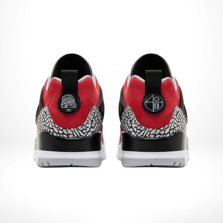 Rear view of the Air Jordan Spizike