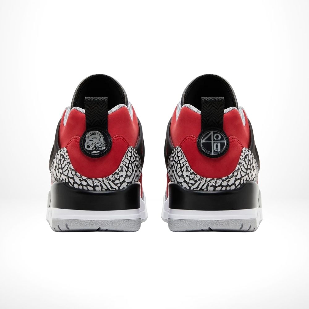 Rear view of the Air Jordan Spizike