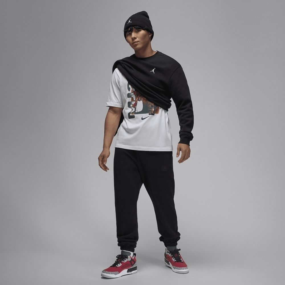 On-foot of the Air Jordan Spizike