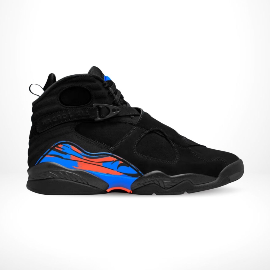 Side view of the Air Jordan 8