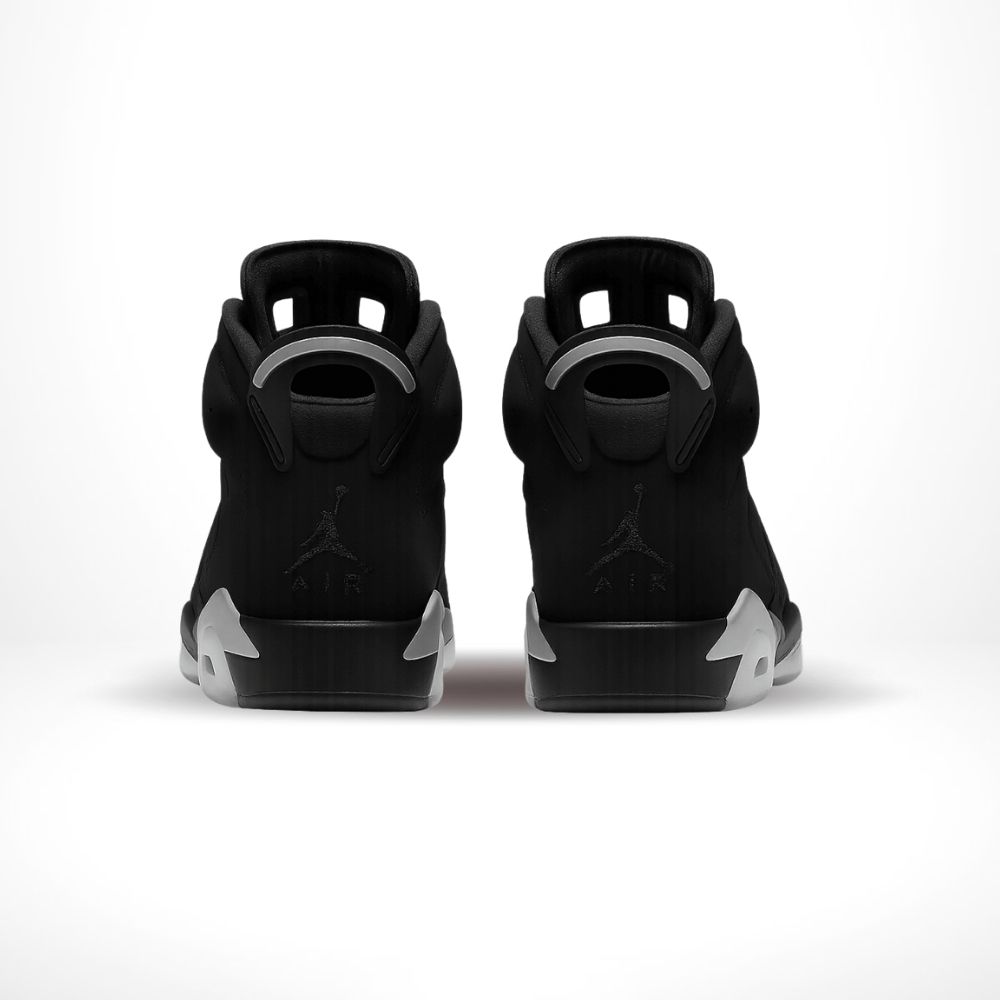 Rear view of the Air Jordan 6