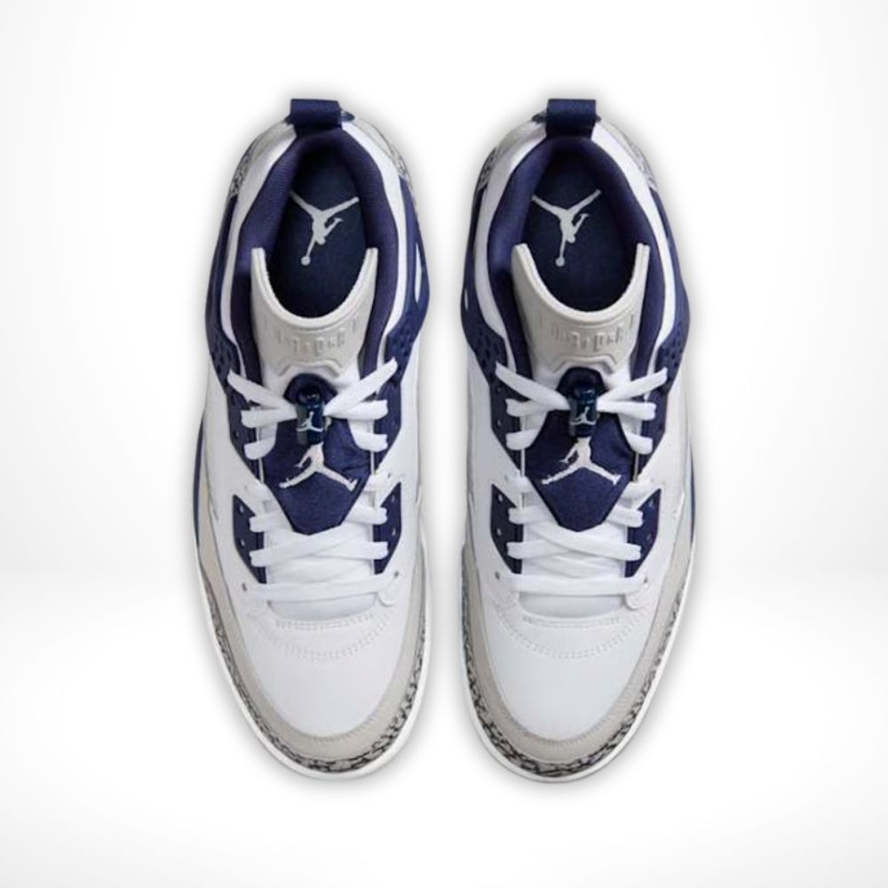 Top-down view of the Air Jordan