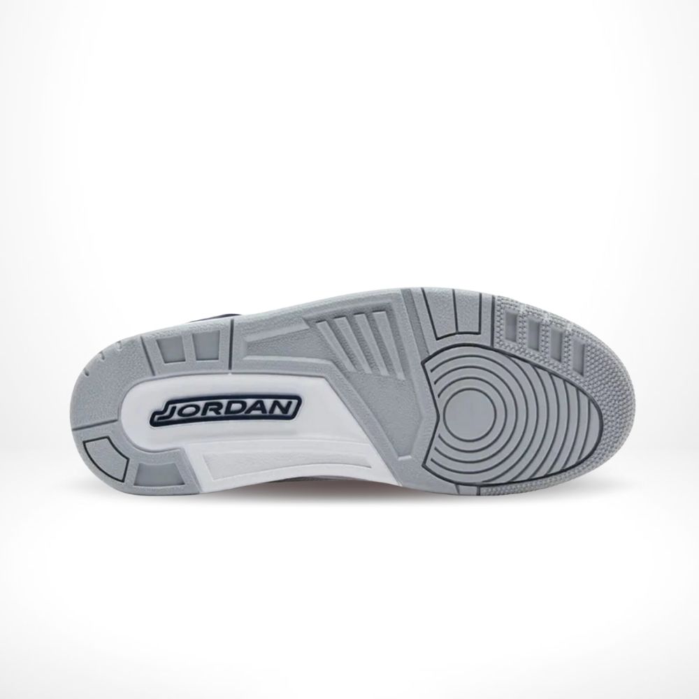 Bottom view of the Air Jordan