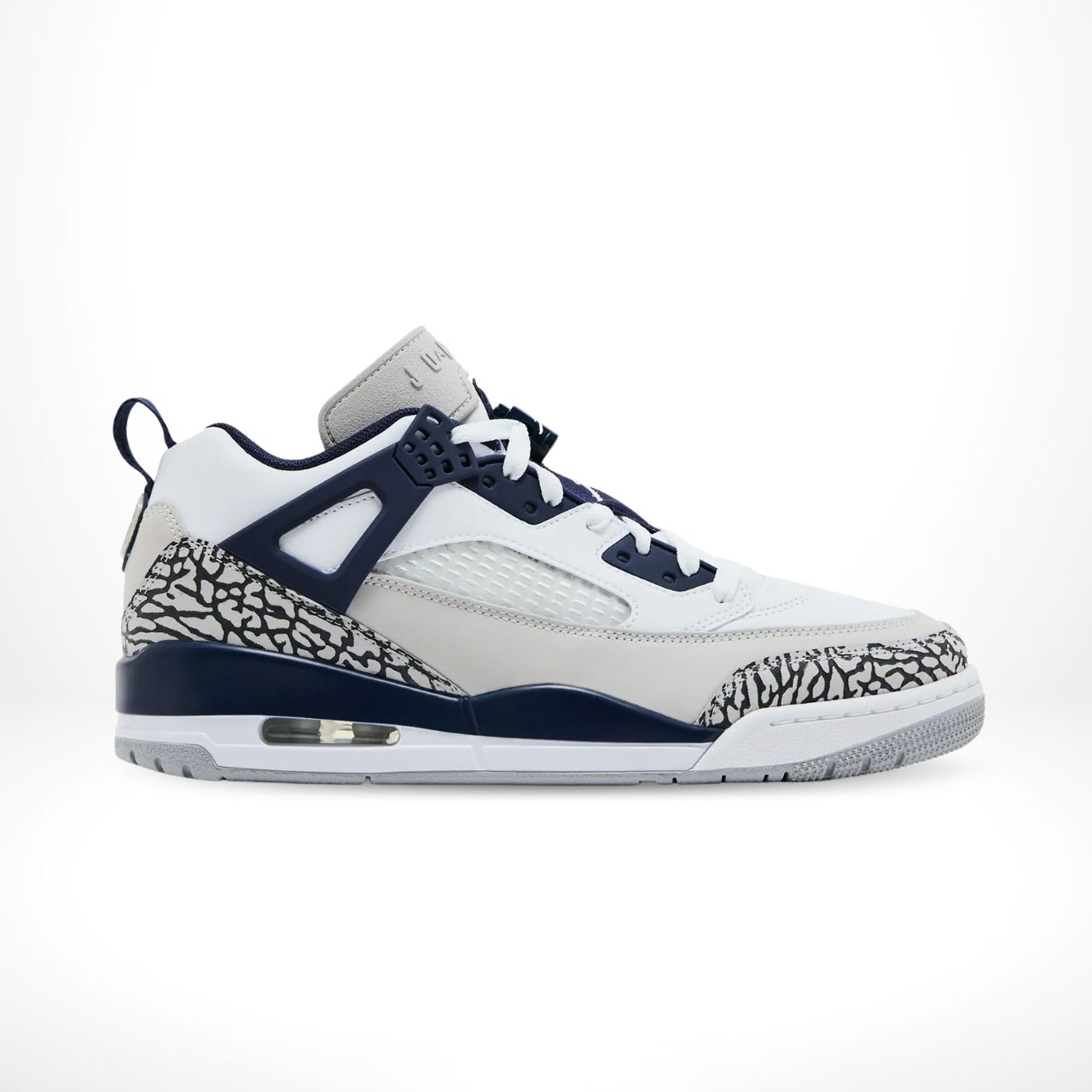 Side view of the Air Jordan