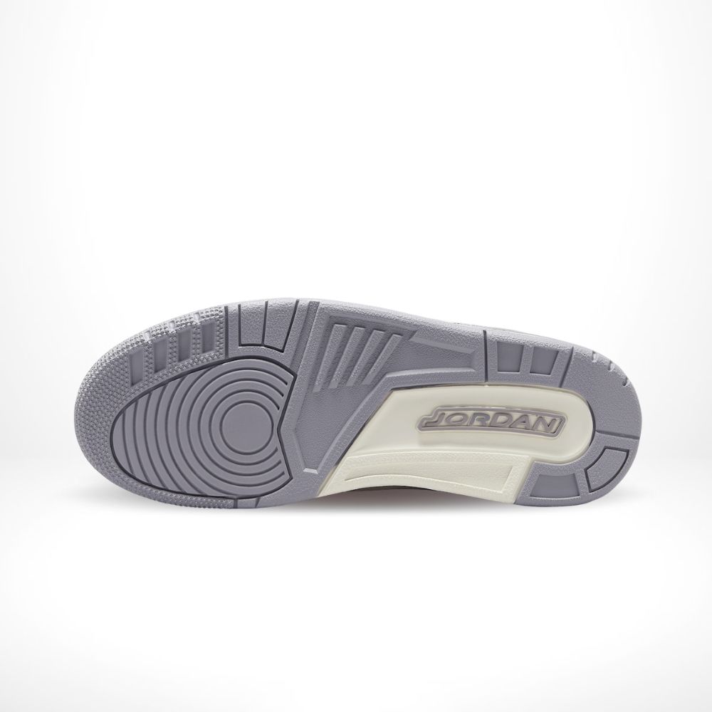 Bottom view of the Air Jordan 3