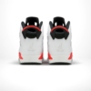 Rear view of the Air Jordan 6
