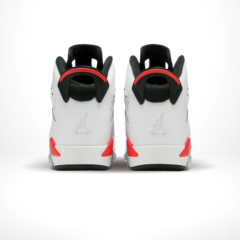 Rear view of the Air Jordan 6