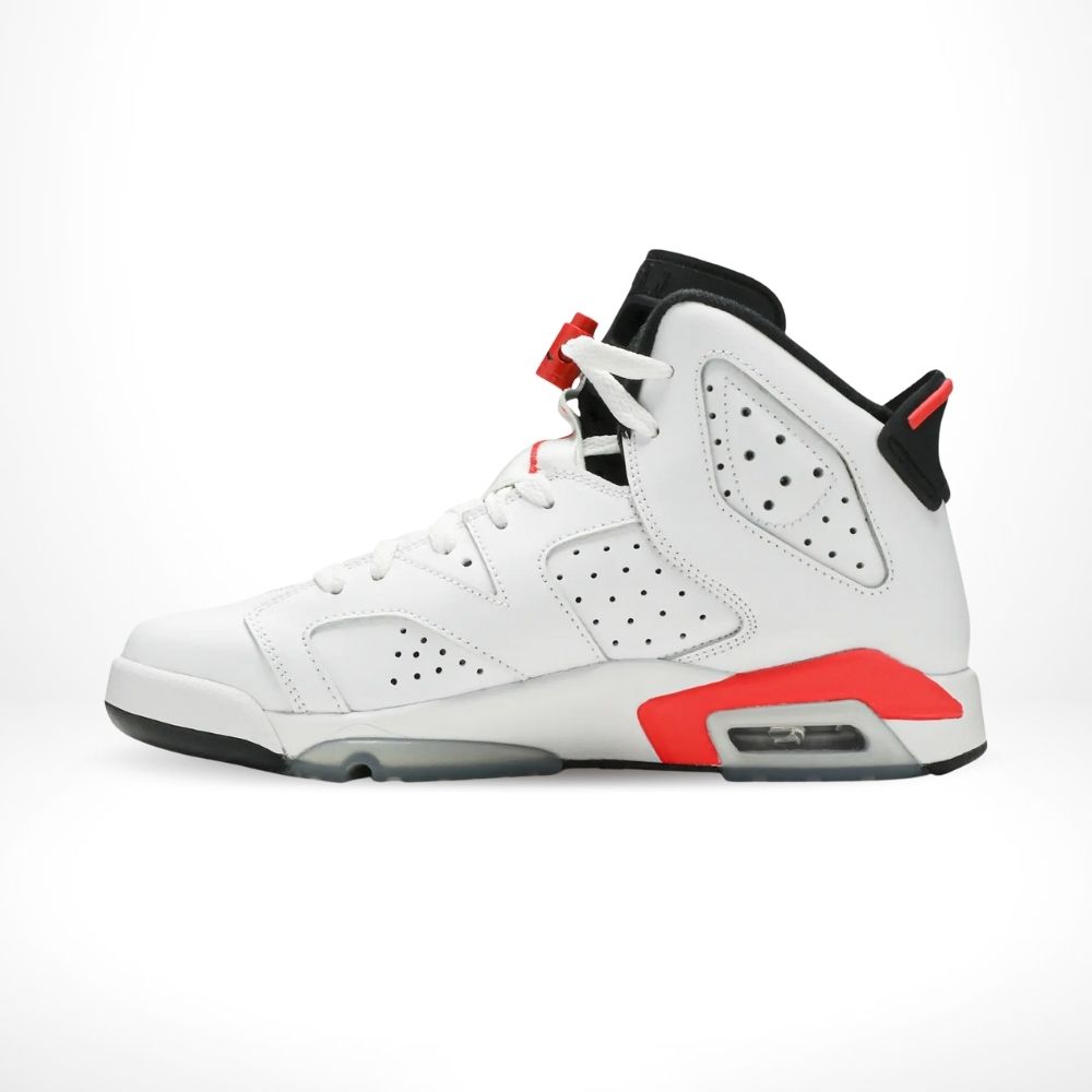 Medial side view of the Air Jordan 6