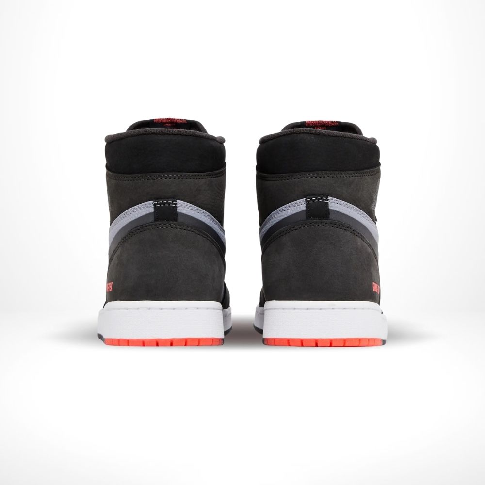 Rear view of the Air Jordan 1