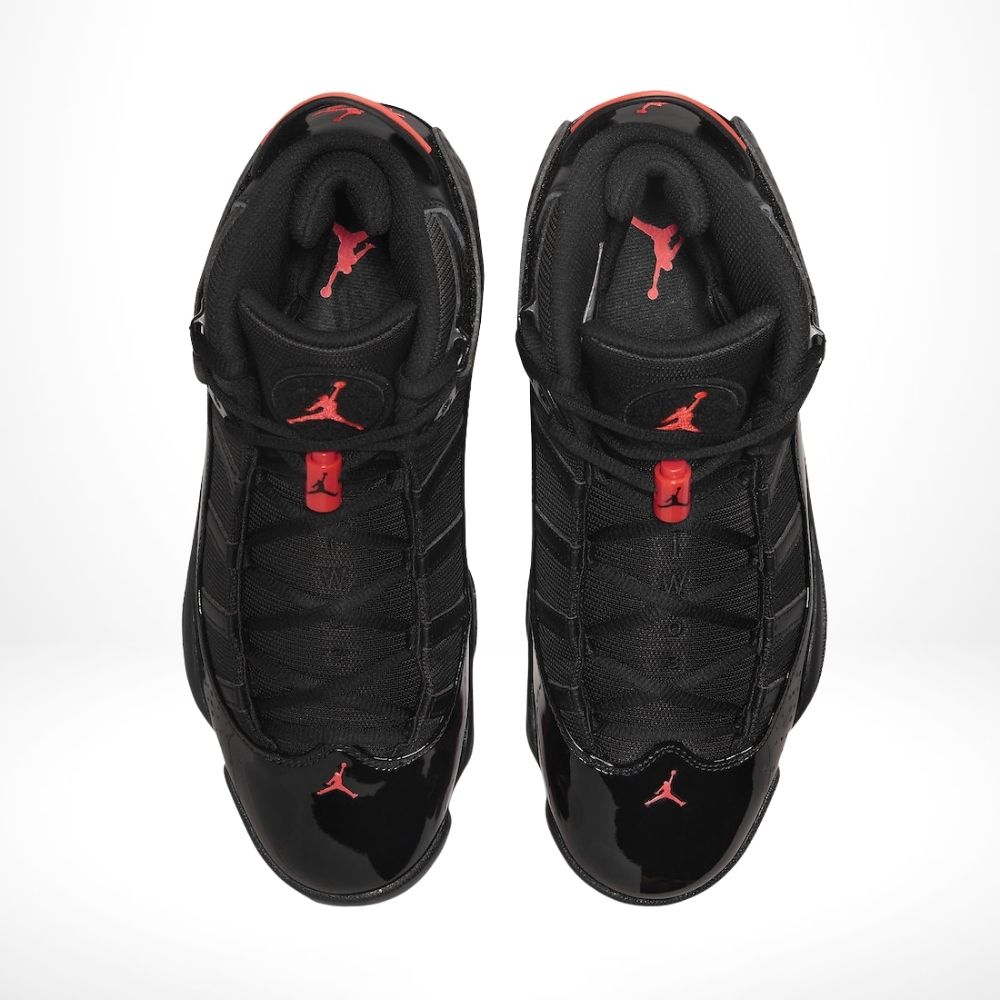 Top-down view of the Air Jordan 6