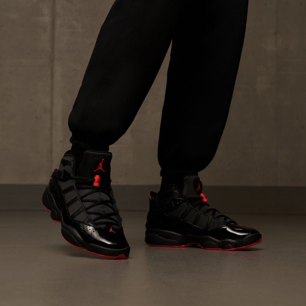 On-foot of the Air Jordan 6