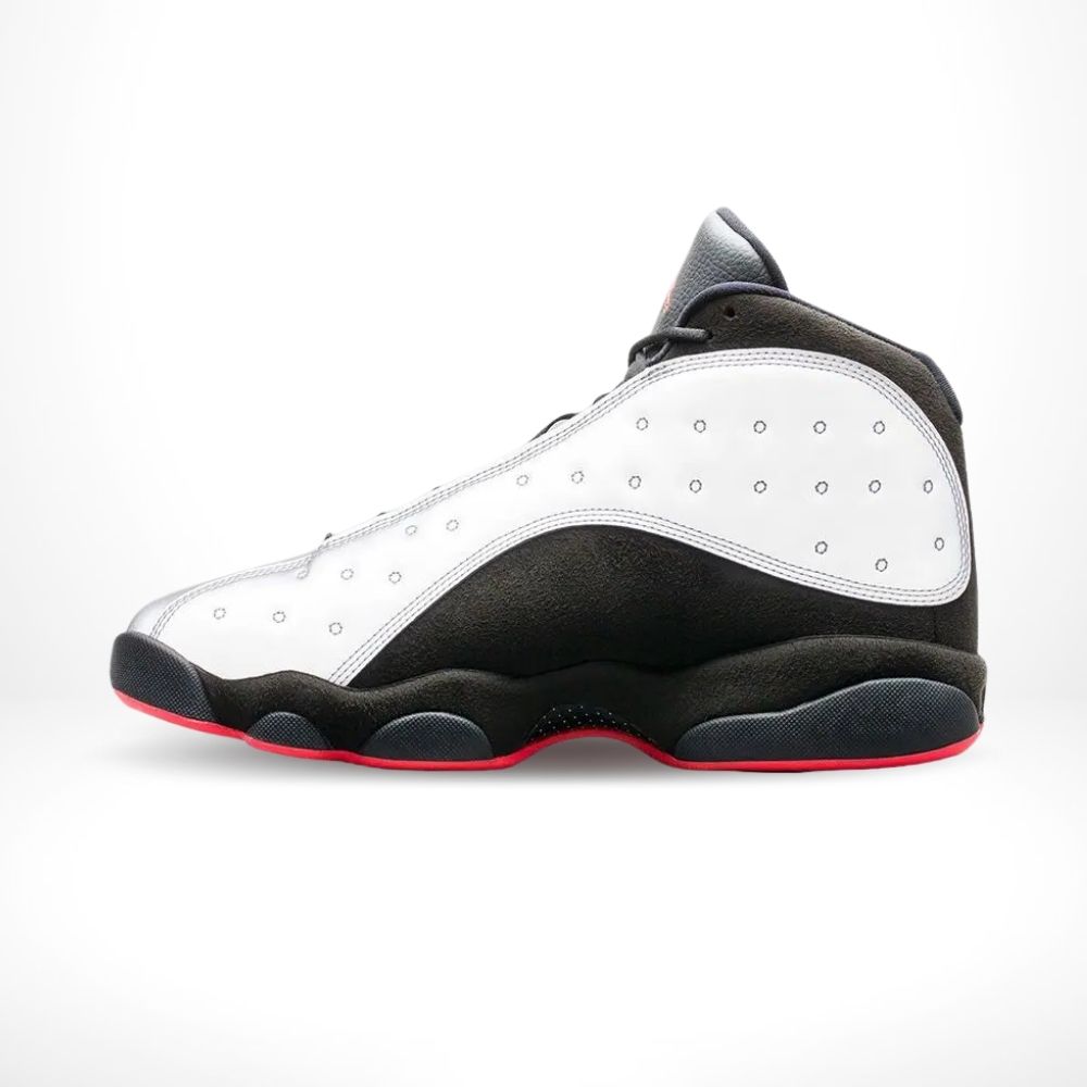 Medial side view of the Air Jordan 13