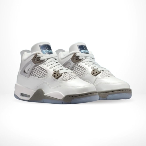 Alternative view of Air Jordan 4 GS Blue Chill