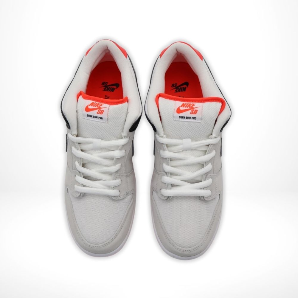 Top-down view of the Nike Dunk Low