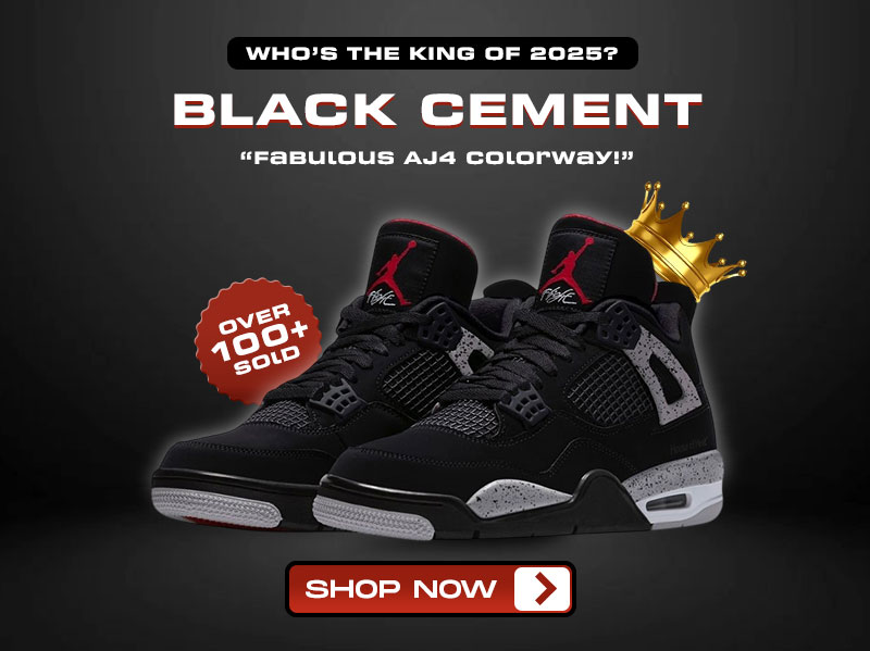 Air Jordan 4 Black Cement