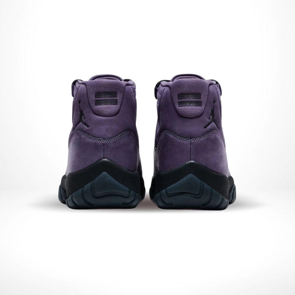 Rear view of the Air Jordan 11