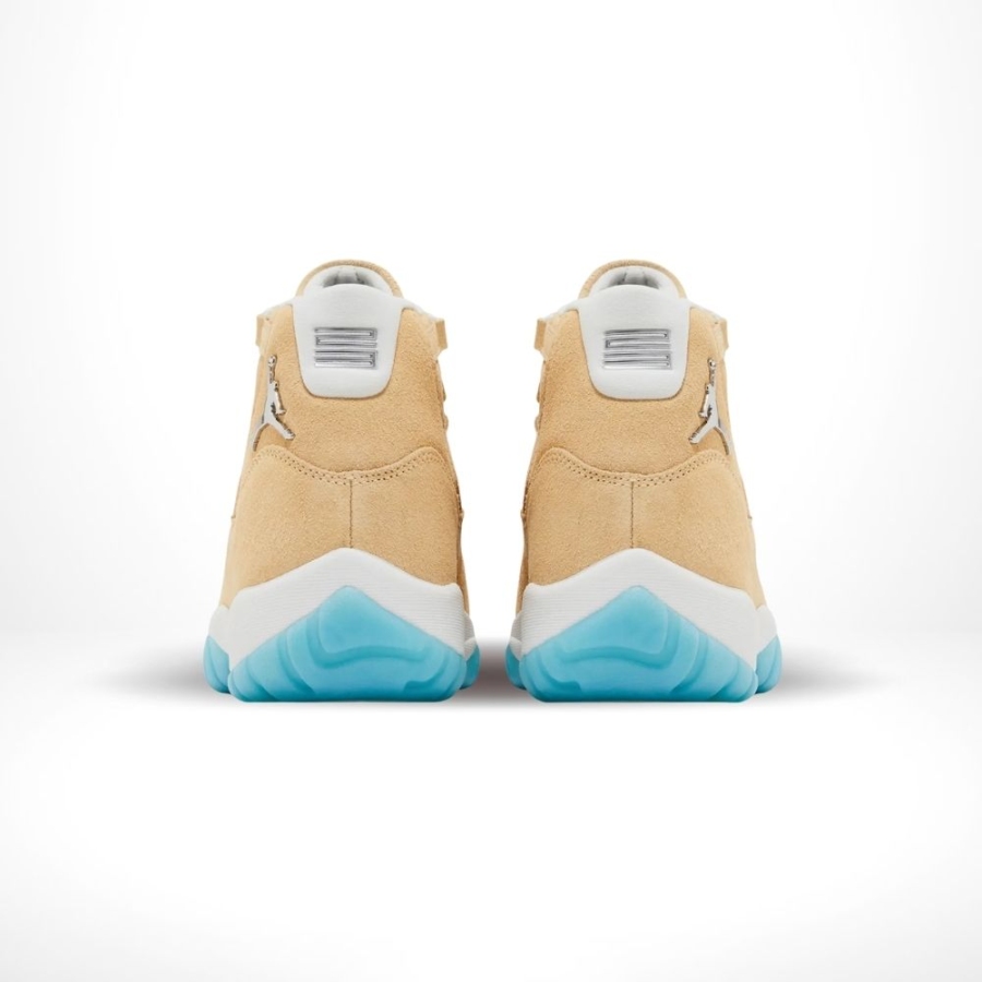 Rear view of the Air Jordan 11