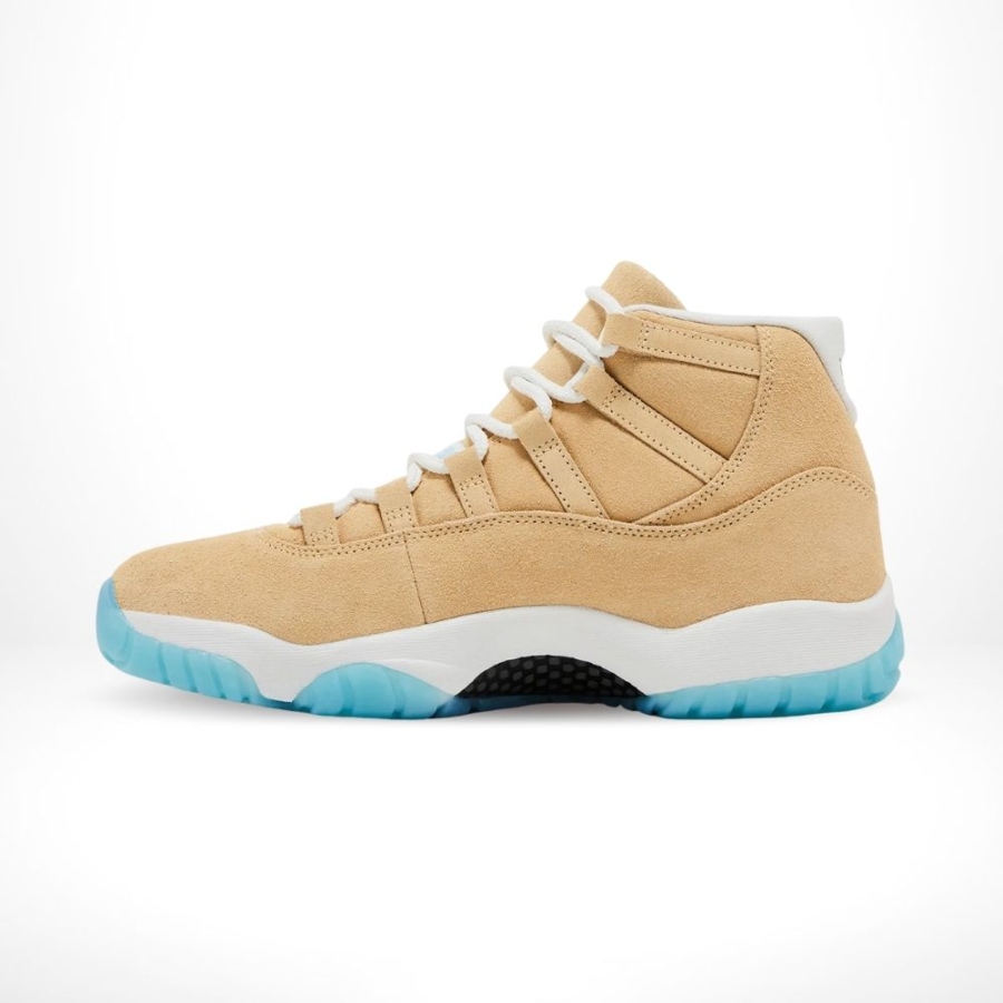 Medial side view of the Air Jordan 11