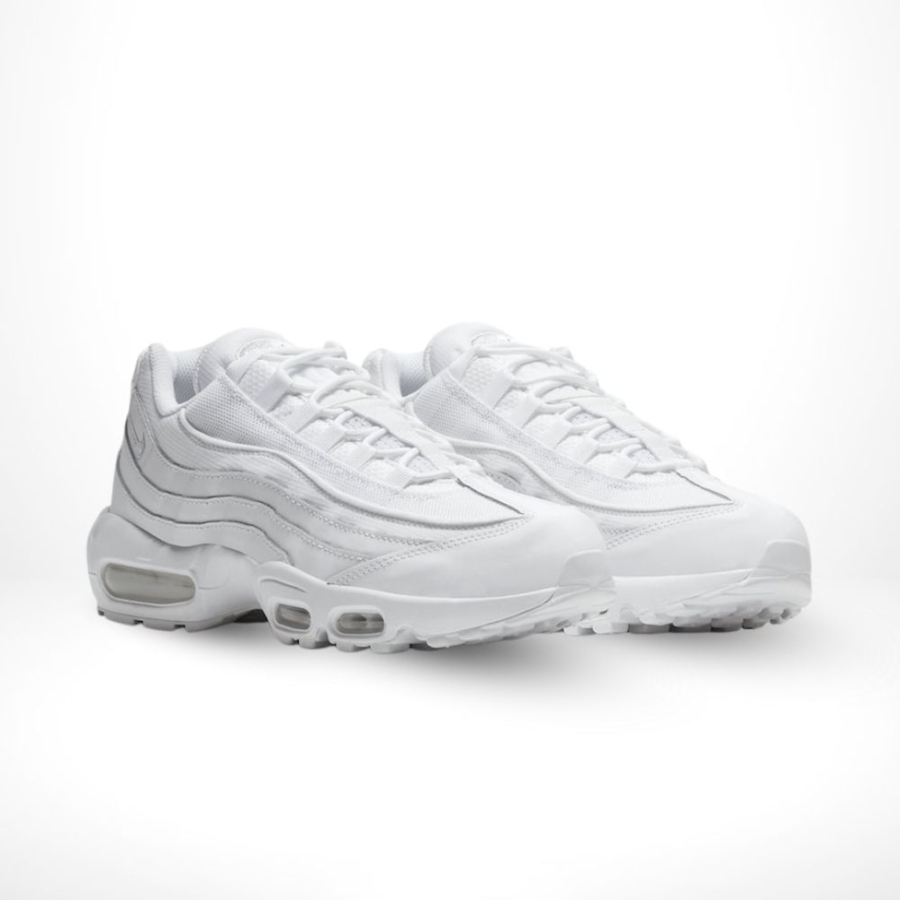 Alternative view of Nike Air Max 95 Triple White