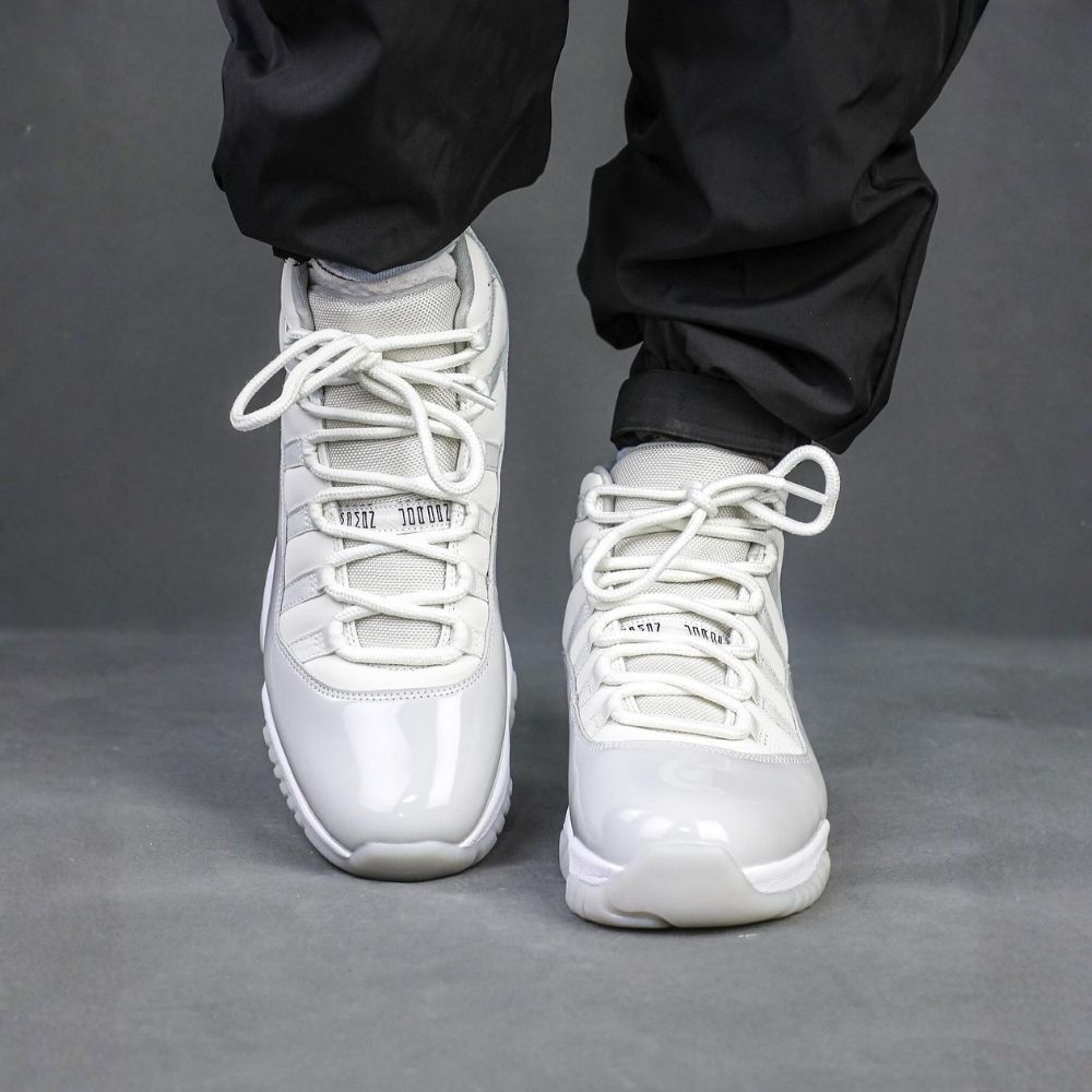 On-foot of the Air Jordan 11
