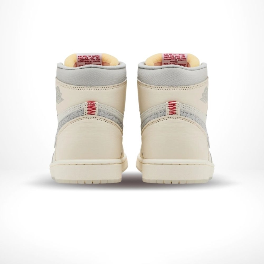 Rear view of the Air Jordan 1